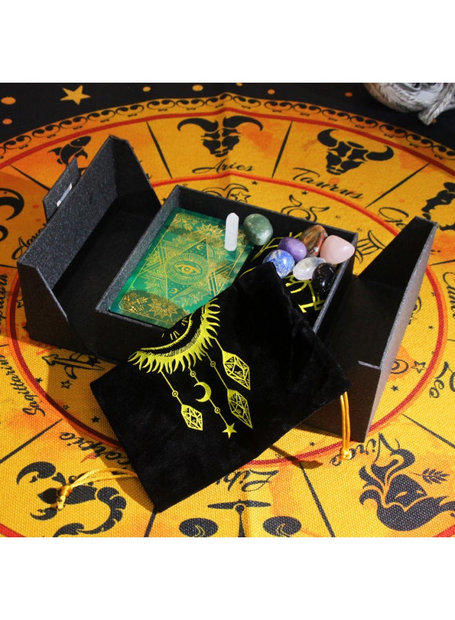 Gold foil tarot tarot tarot color change color printing tarot plastic PVC12 * 7 board game card game in stock wholesale